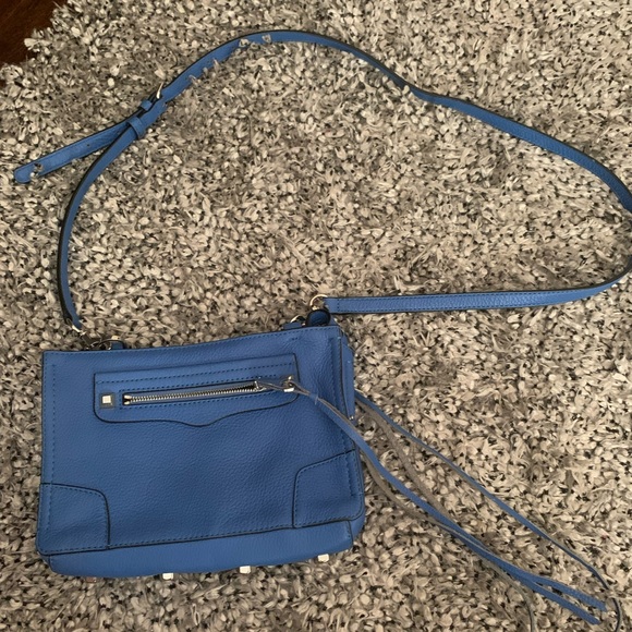 Rebecca Minkoff Bags Rebecca Minkoff Blue Cross Body Bag Poshmark